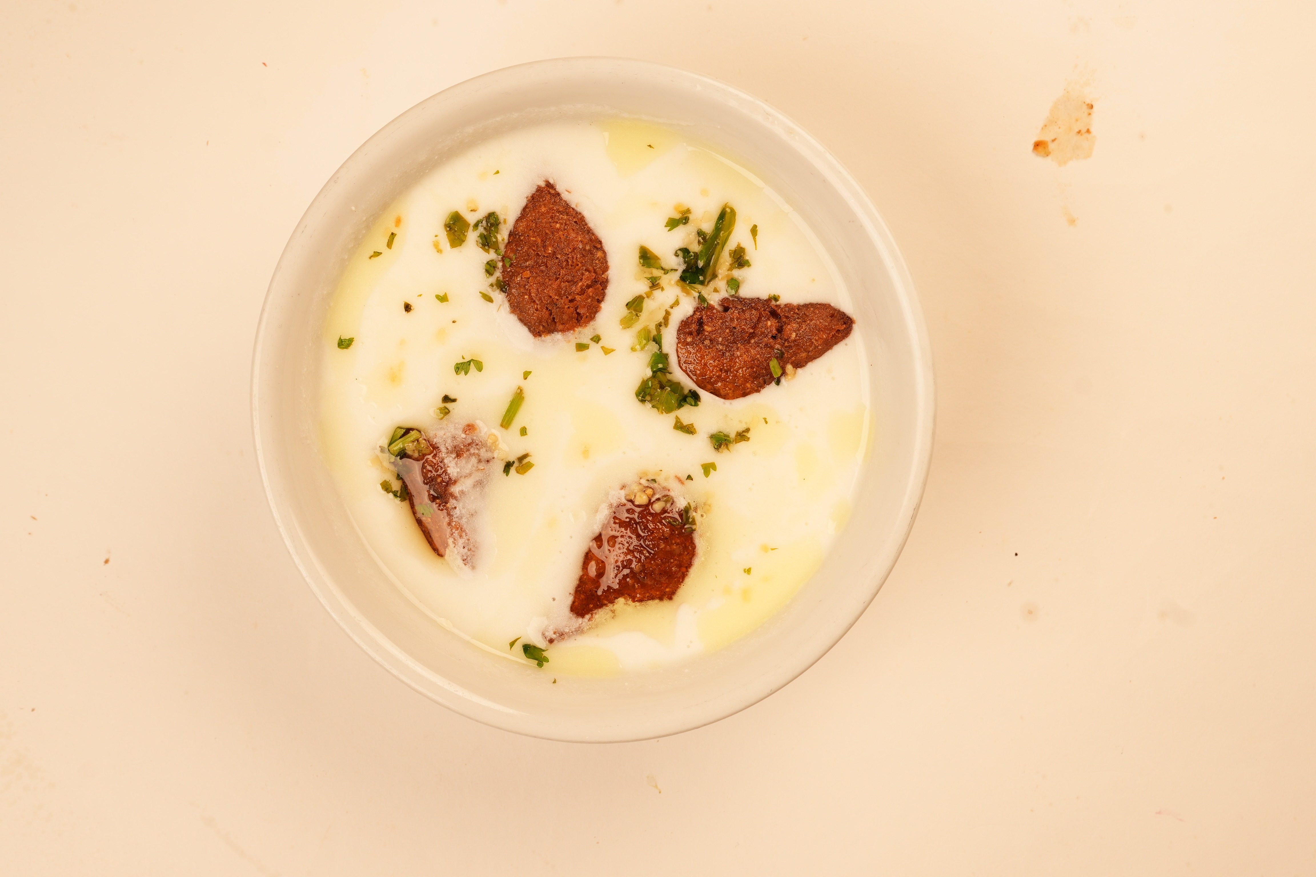 Kibbeh with Laban (4 Pcs).