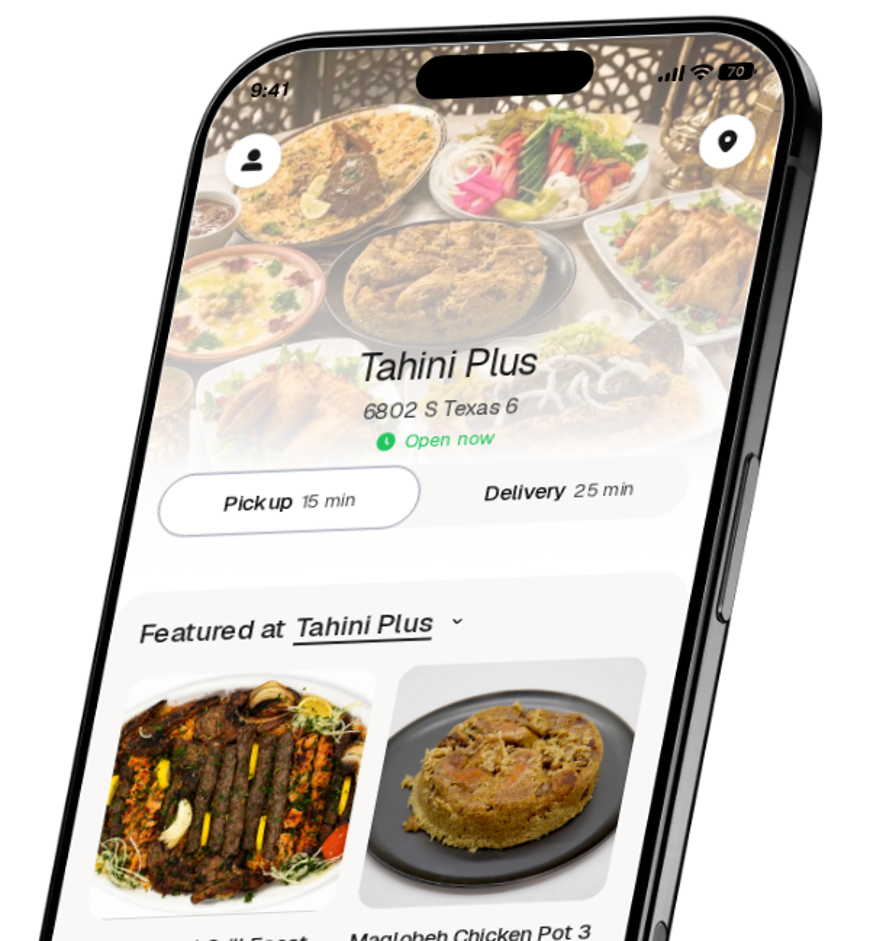 Tahini Plus app preview