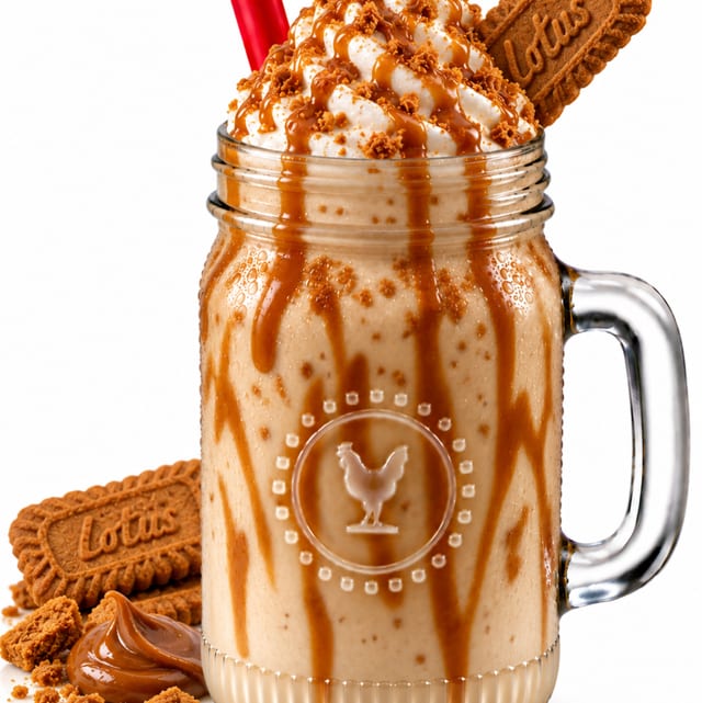 Biscoff Milkshake.