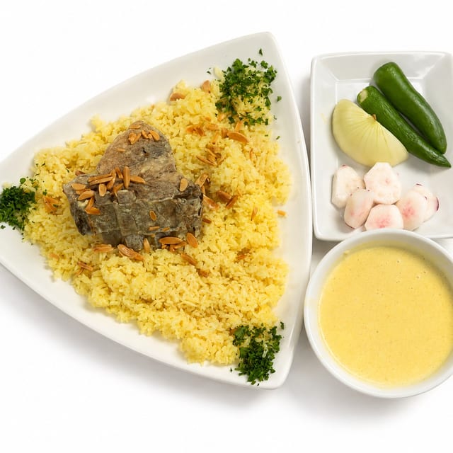 Mansaf 1 Meat.