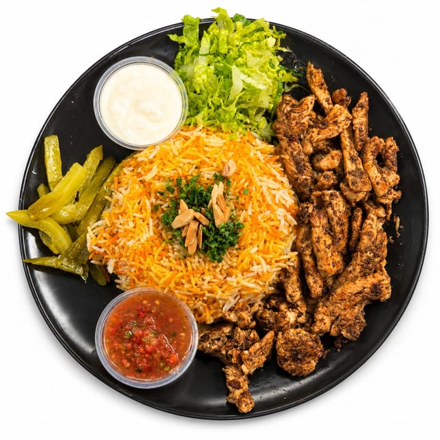 Chicken Shawarma Platter.