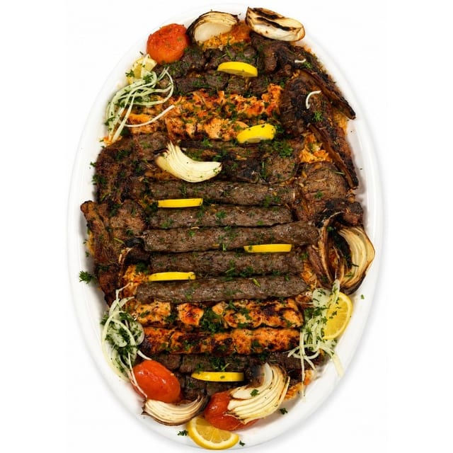 Tahini Mixed Grill Feast.