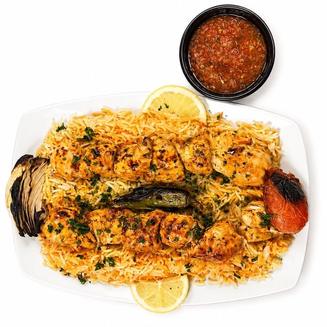 Chicken Tawooq 2 Skewer.