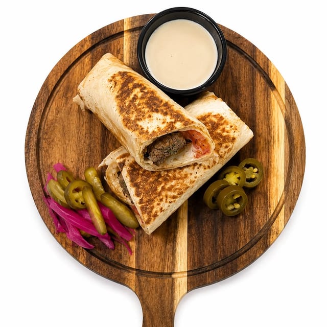Kufta Kabob Sandwich.