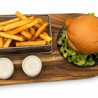 Chicken Sandwich W Fries