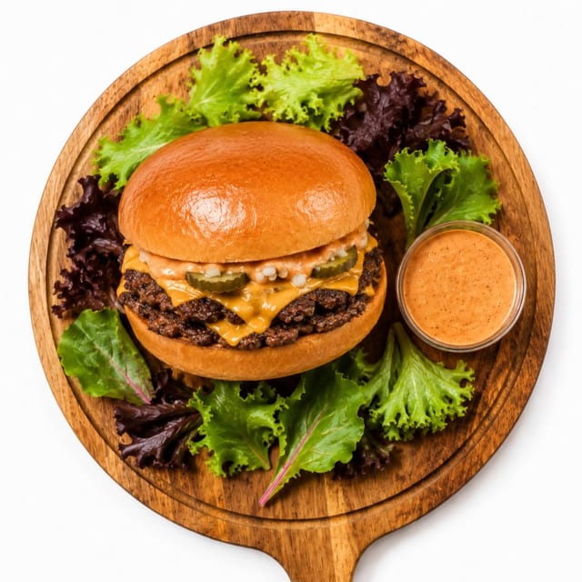 Smash Cheese Burger.