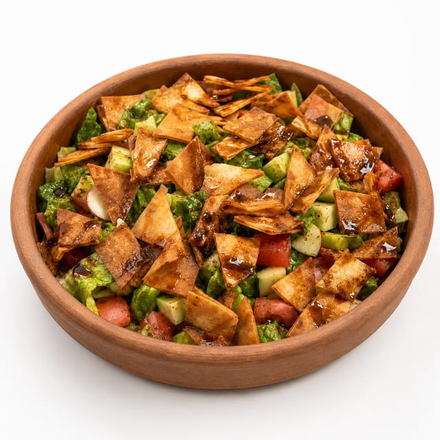 Fattoush salad large.